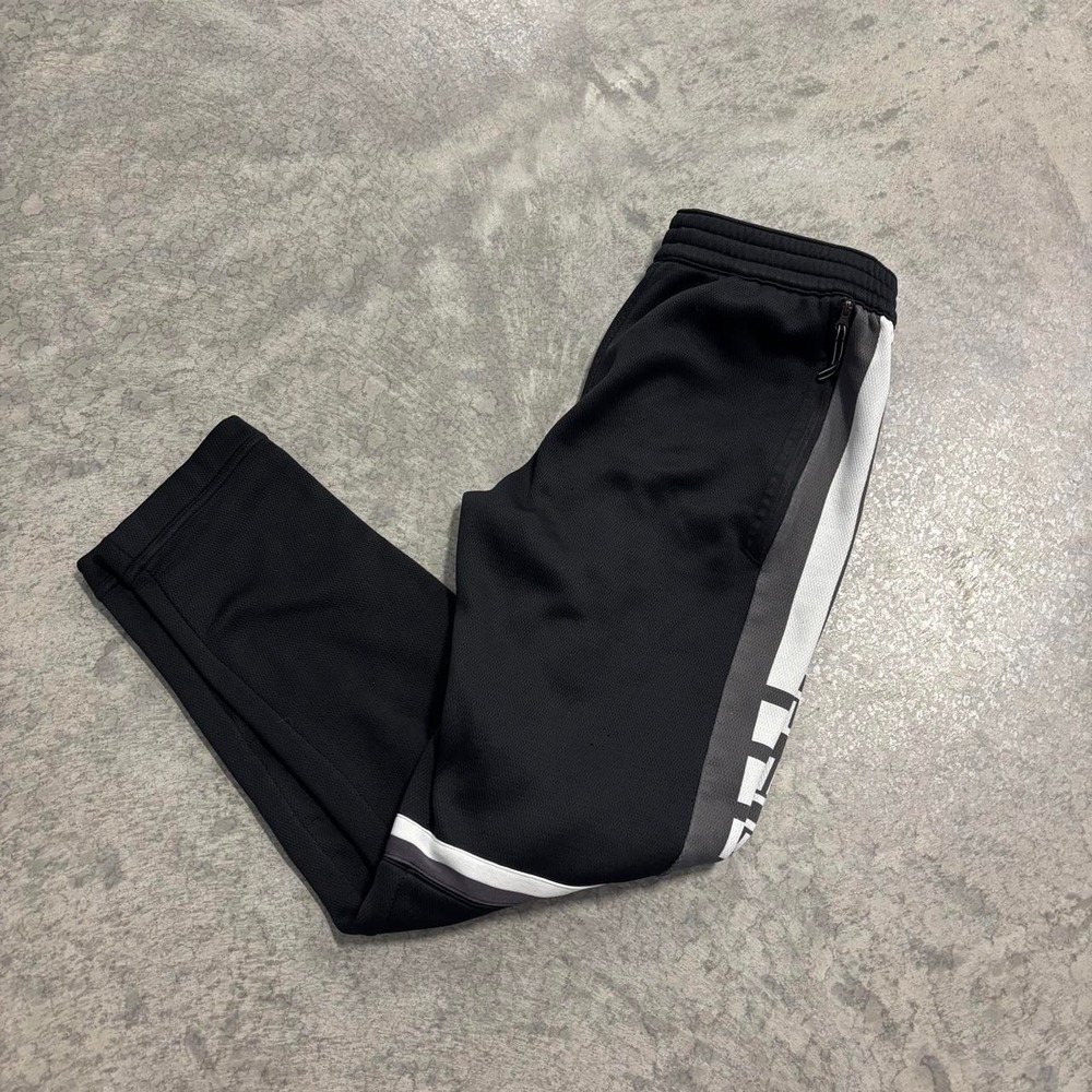 Nike Elite Sweatpants Youth Large Athletic Joggers Black